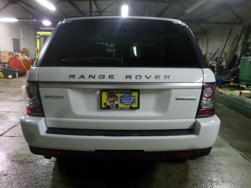 2012 LAND ROVER RANGE ROVER SPO LUX for sale at Action Motors
