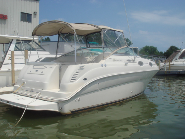 2001 Sea Ray 240 Sundancer For Sale At Www Boat Services Inc Sandusky Ohio
