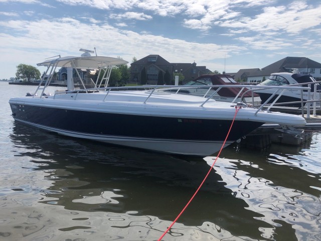 2000 Intrepid 366  for sale at True North Yacht Sales & Service
